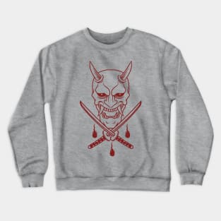 oni katana Crewneck Sweatshirt